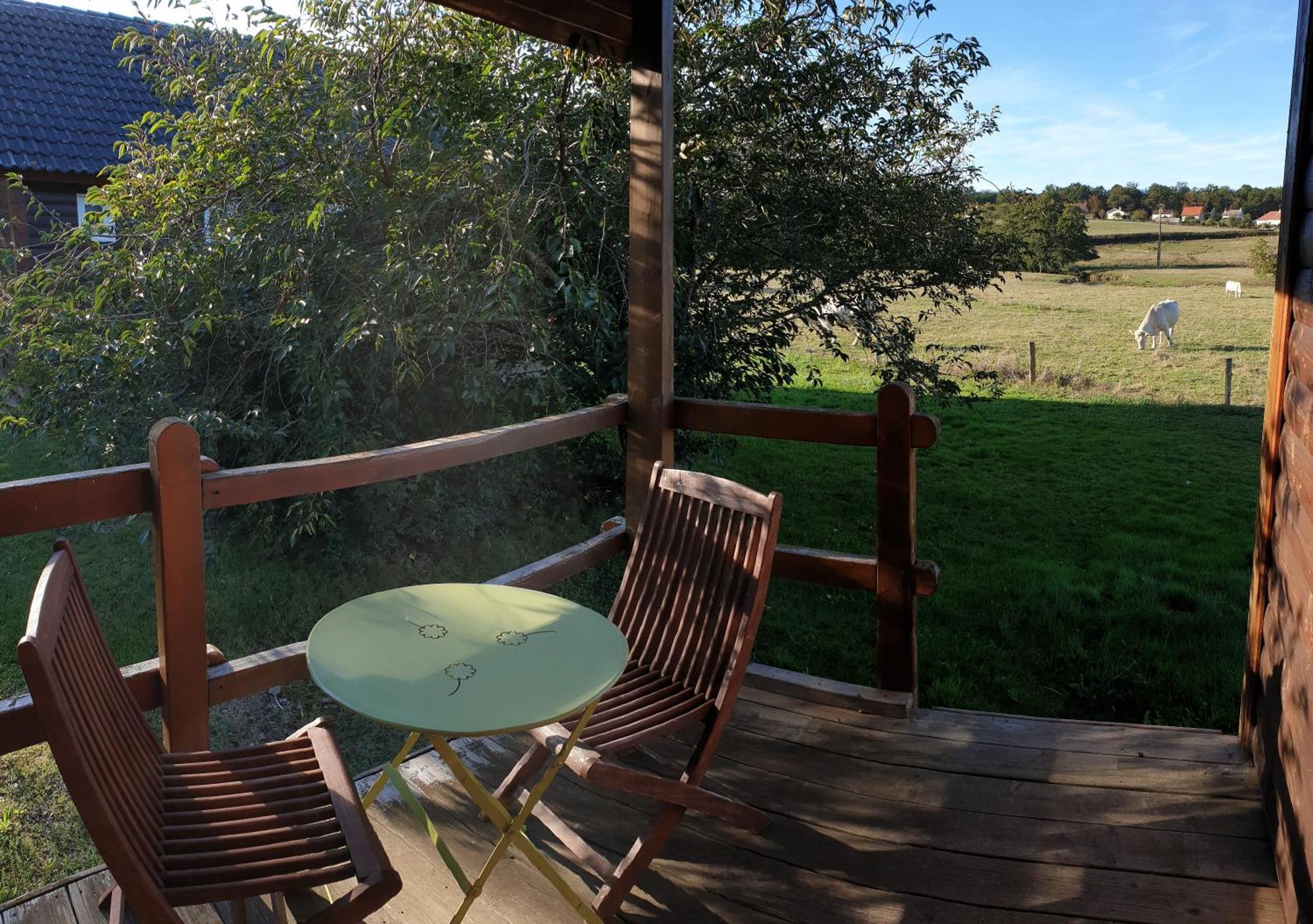 Chalets Etang Sur Arroux Esterno foto