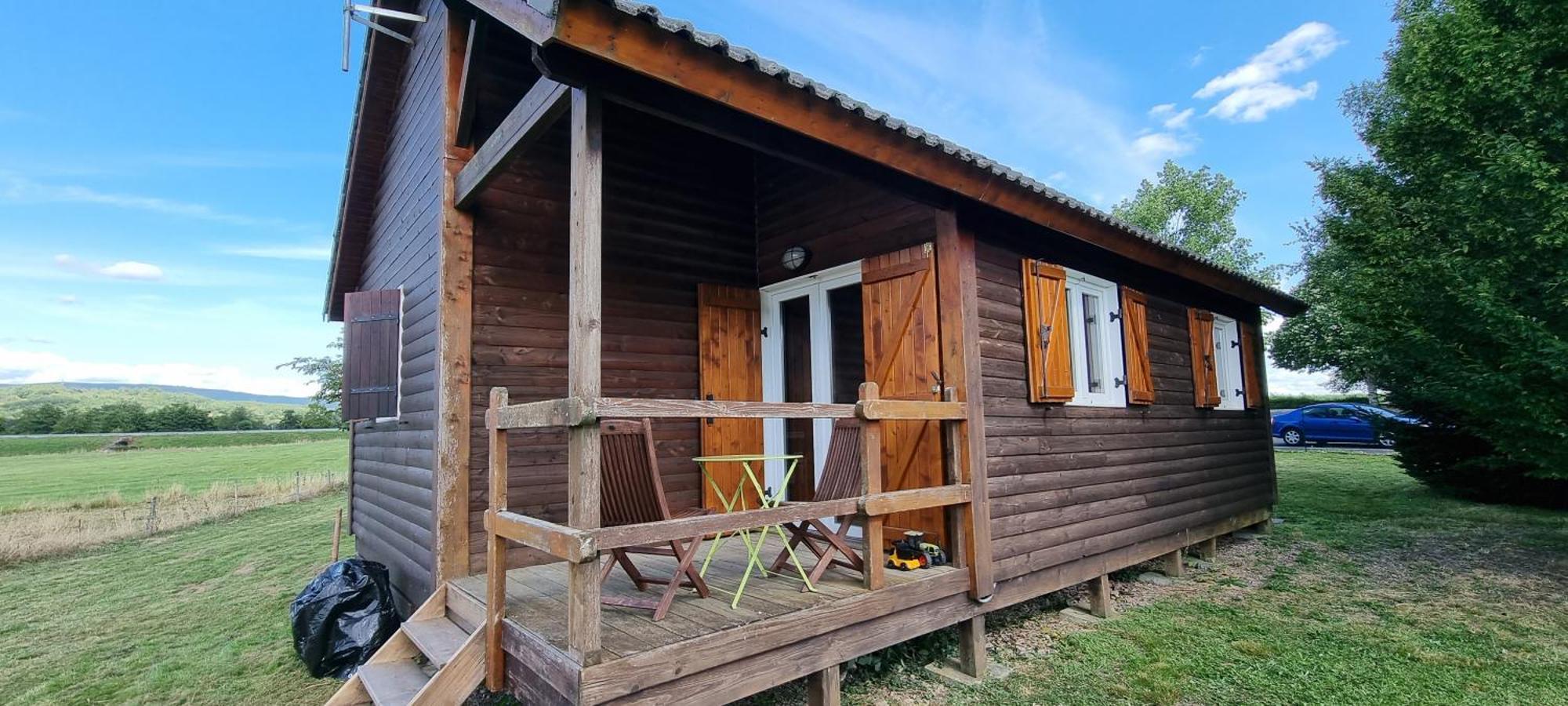 Chalets Etang Sur Arroux Esterno foto